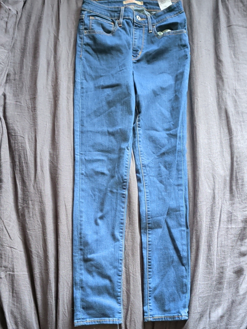 Levi's 721 Skinny Women's Jeans Size 27 Cotton Polyester And Elastane
